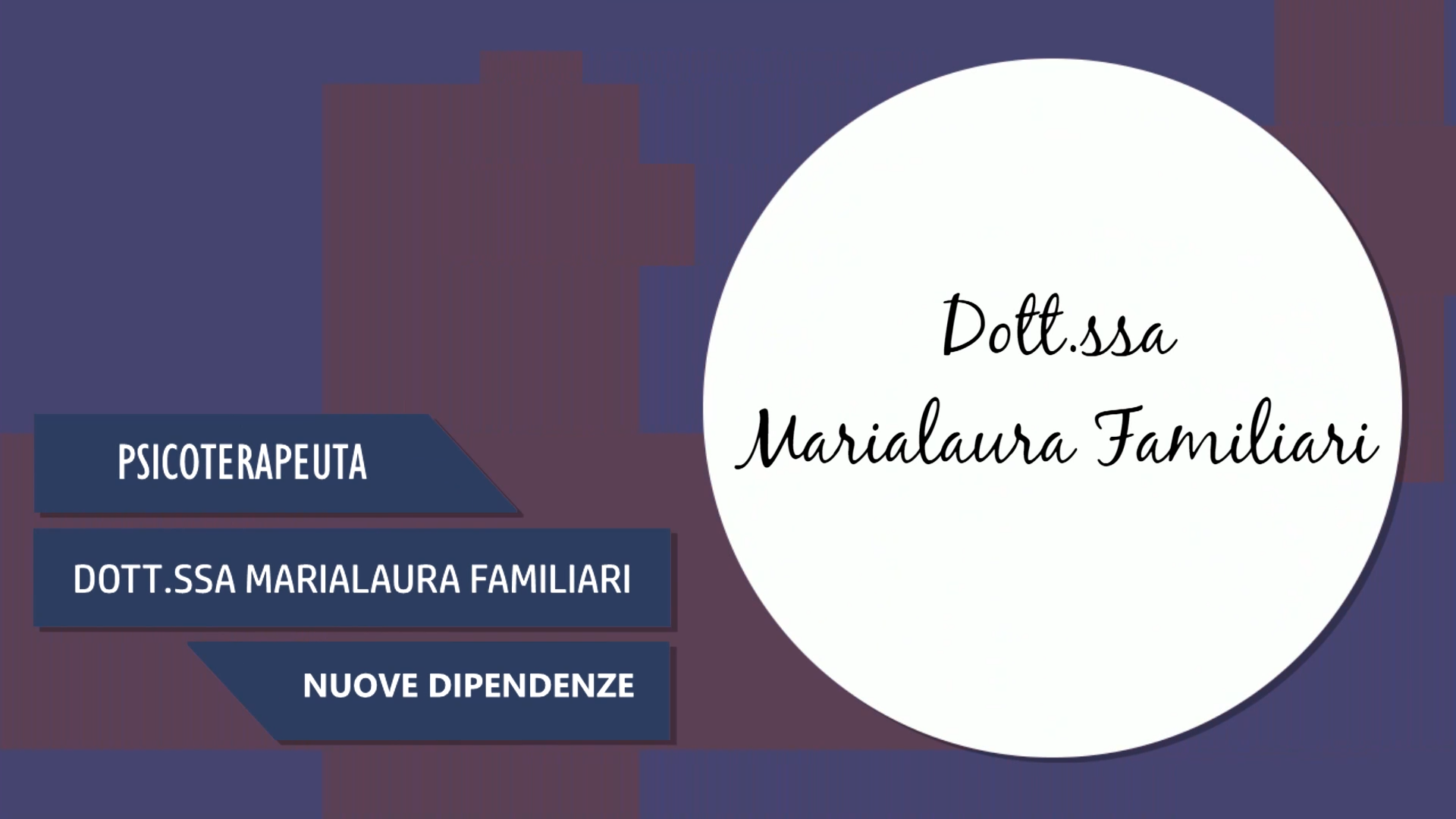 Intervista alla Dott.ssa Marialaura Familiari – Nuove dipendenze