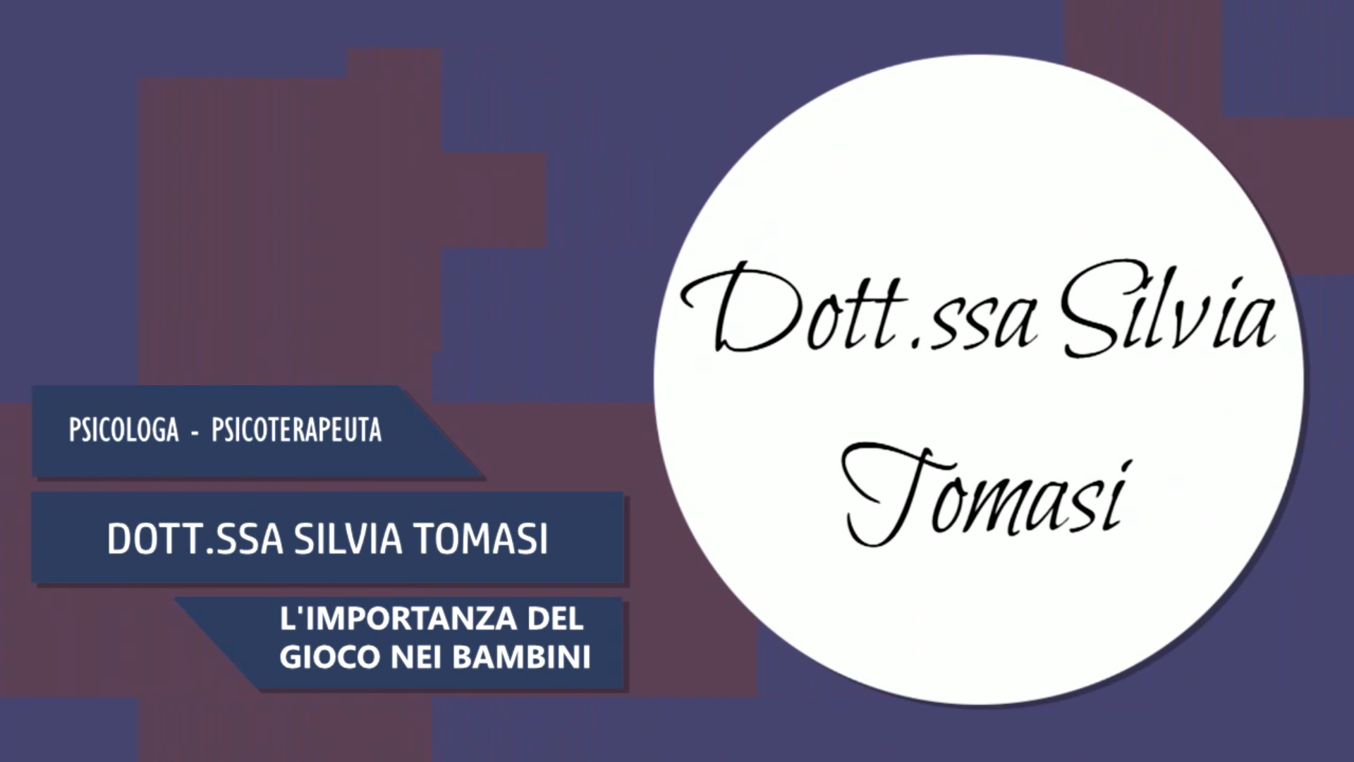 Intervista alla Dott.ssa Silvia Tomasi – L’importanza del gioco nei bambini